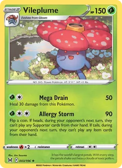 Vileplume (Lost Origin #003)