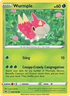 Wurmple (Lost Origin #006)