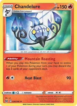 Chandelure (Lost Origin #026)