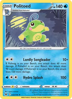 Politoed (Lost Origin #032)