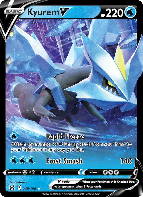 Kyurem V — Lost Origin #048 (Pokémon TCG card)