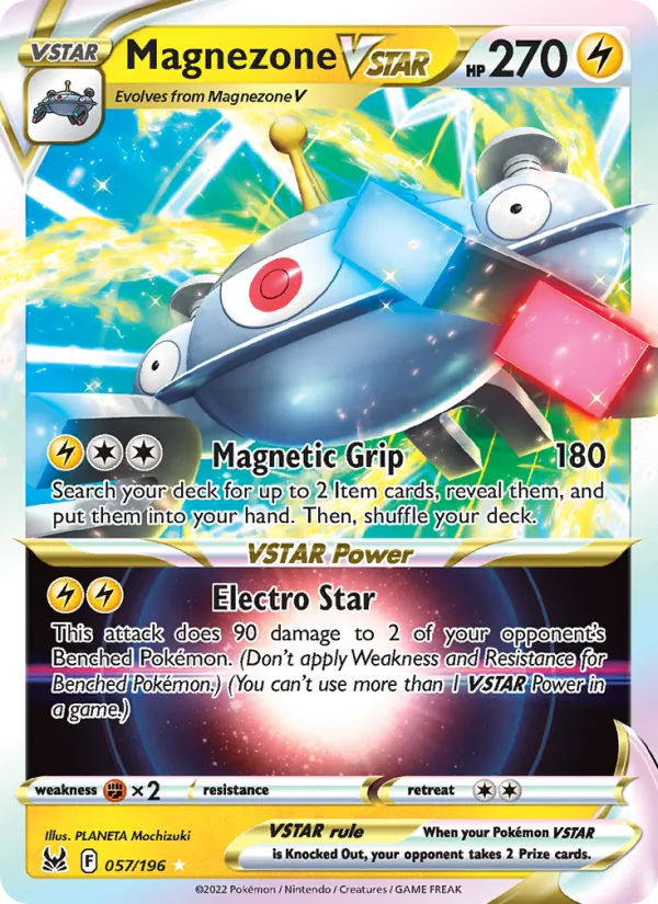 Magnezone VSTAR — Lost Origin #057 (Pokémon TCG card)