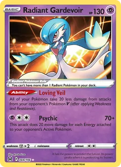 Radiant Gardevoir (Lost Origin #069)