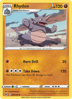 Rhydon (Lost Origin #090)