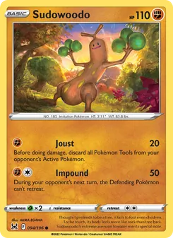 Sudowoodo (Lost Origin #094)
