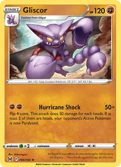 Gliscor (Lost Origin #096)
