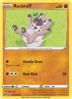 Rockruff (Lost Origin #109)