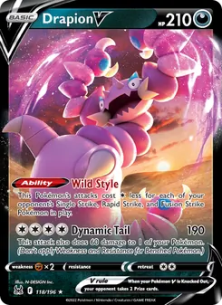 Drapion V (Lost Origin #118)