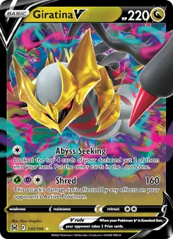 Giratina V (Lost Origin #130)