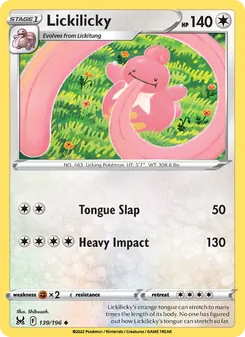 Lickilicky (Lost Origin #139)