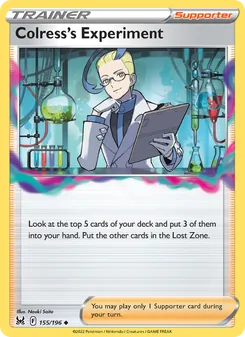 Colress's Experiment (Lost Origin #155)