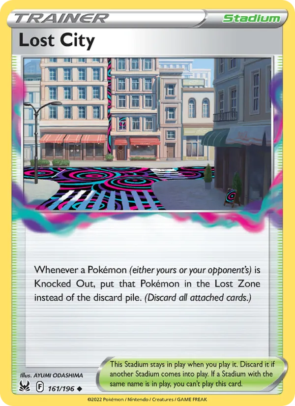 Lost City — Lost Origin #161 (Pokémon TCG card)