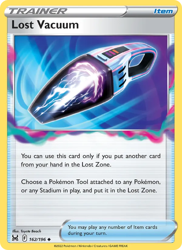 Lost Vacuum — Lost Origin #162 (Pokémon TCG card)