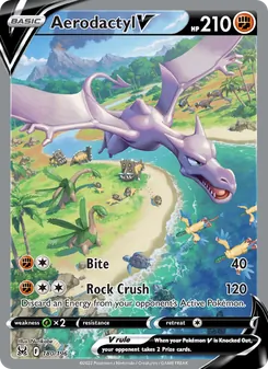 Aerodactyl V (Lost Origin #180)