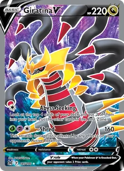 Giratina V (Lost Origin #185)