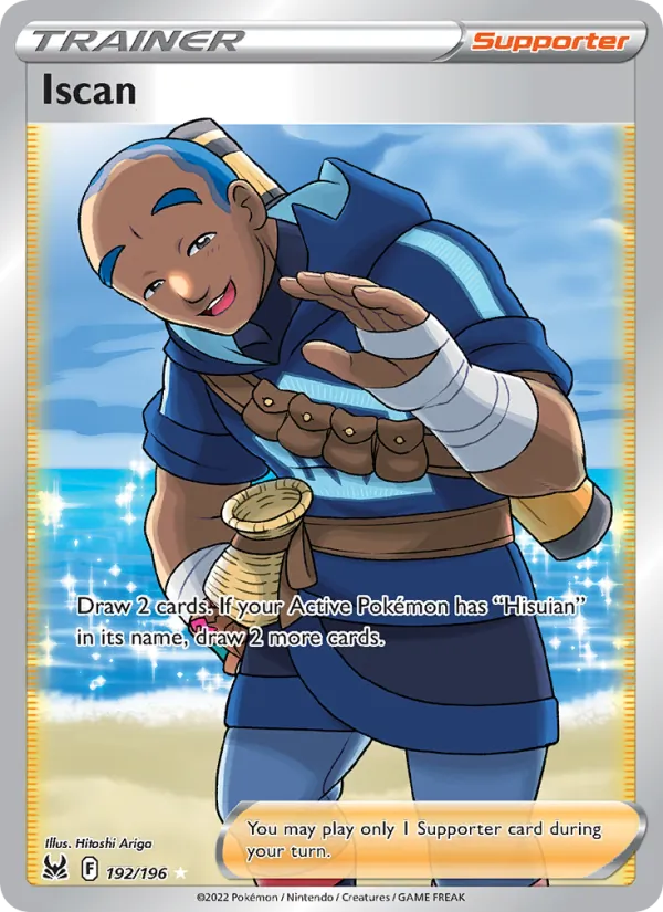 Iscan — Lost Origin #192 (Pokémon TCG card)