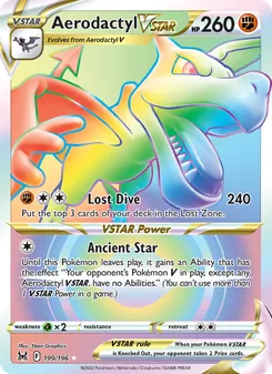 Aerodactyl VSTAR (Lost Origin #199)