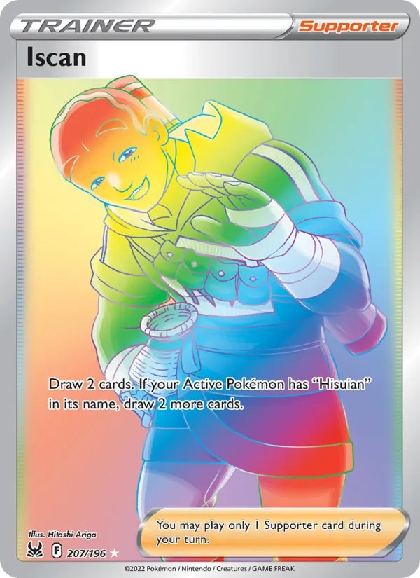 Iscan — Lost Origin #207 (Pokémon TCG card)