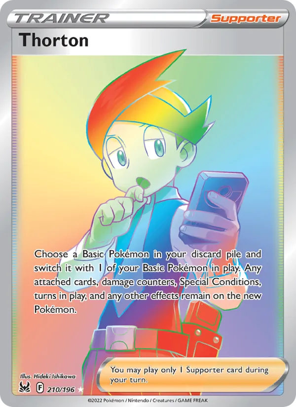 Thorton — Lost Origin #210 (Pokémon TCG card)