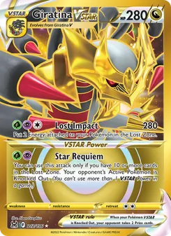 Giratina VSTAR (Lost Origin #212)