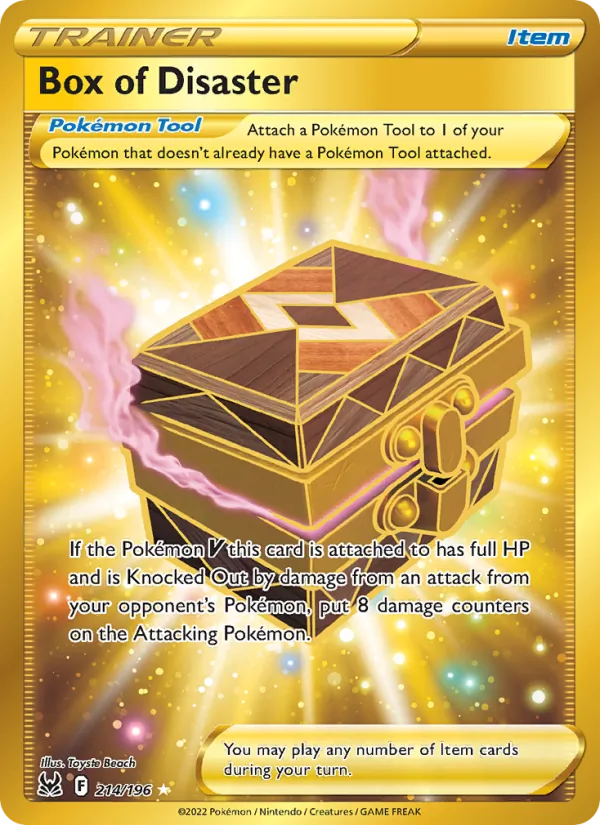 Box of Disaster — Lost Origin #214 (Pokémon TCG card)