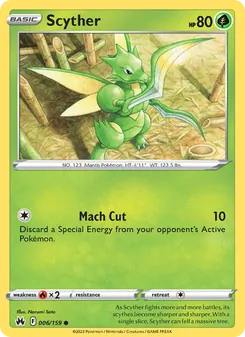 Scyther (Crown Zenith #006)