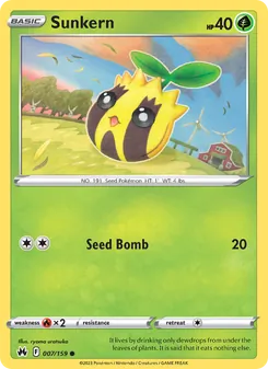 Sunkern (Crown Zenith #007)