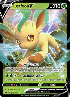 Leafeon V (Crown Zenith #013)