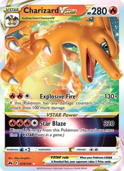 Charizard VSTAR (Crown Zenith #019)