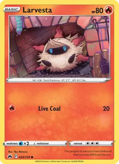 Larvesta (Crown Zenith #024)