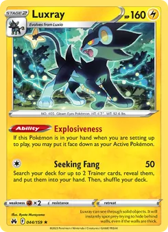 Luxray (Crown Zenith #044)