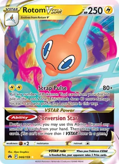 Rotom VSTAR (Crown Zenith #046)