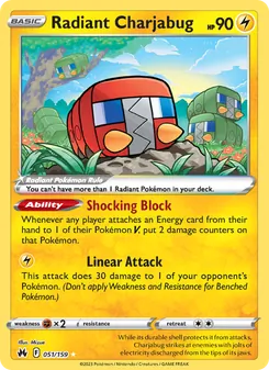 Radiant Charjabug (Crown Zenith #051)