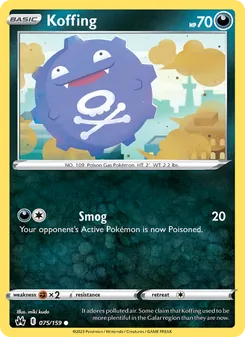 Koffing (Crown Zenith #075)