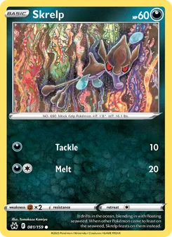 Skrelp (Crown Zenith #081)