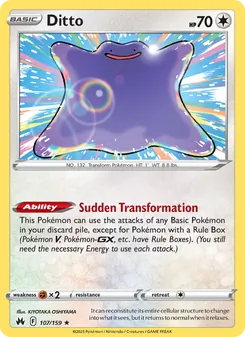 Ditto (Crown Zenith #107)