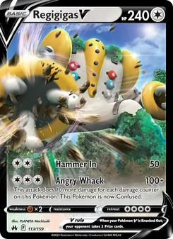 Regigigas V (Crown Zenith #113)