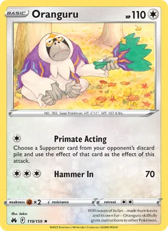 Oranguru (Crown Zenith #119)