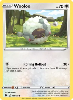 Wooloo (Crown Zenith #121)