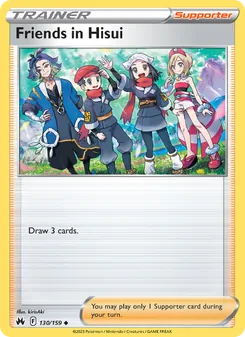 Friends in Hisui (Crown Zenith #130)