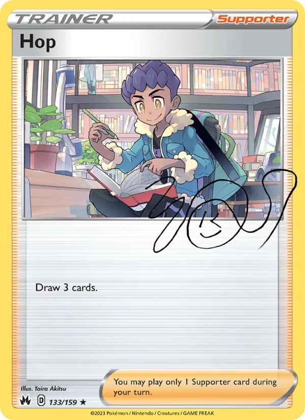 Hop — Crown Zenith #133 (Pokémon TCG card)
