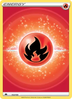 Fire Energy (Crown Zenith #153)