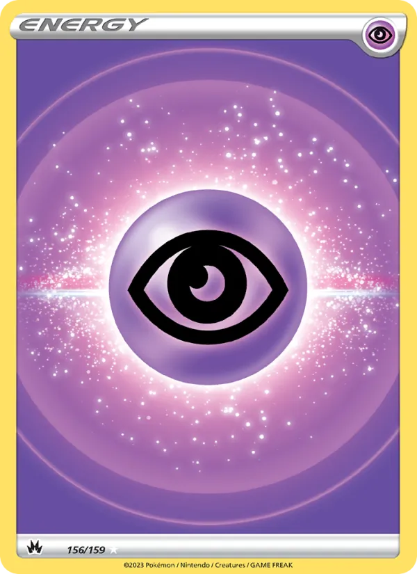 Psychic Energy — Crown Zenith #156 (Pokémon TCG card)