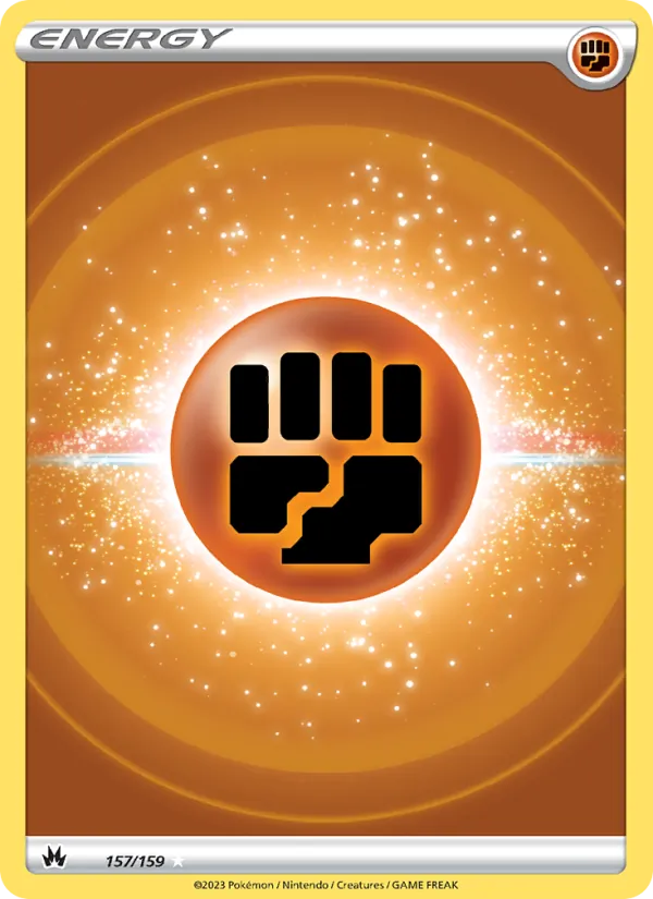 Fighting Energy — Crown Zenith #157 (Pokémon TCG card)