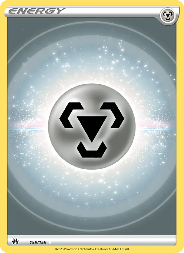 Metal Energy — Crown Zenith #159 (Pokémon TCG card)