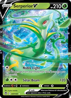 Serperior V (Silver Tempest #007)