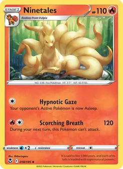 Ninetales (Silver Tempest #018)