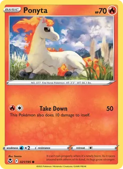 Ponyta (Silver Tempest #021)