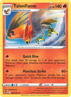 Talonflame (Silver Tempest #029)