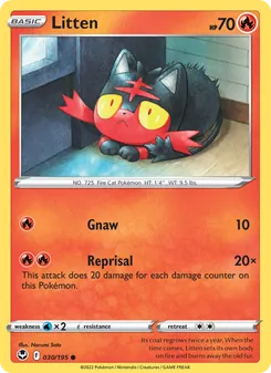Litten (Silver Tempest #030)